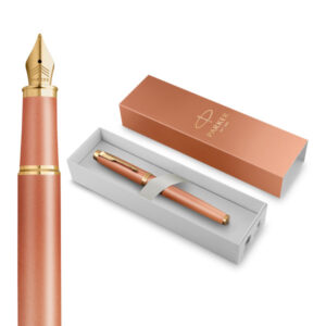 pluma estilográfica parker im writing rituals naranja
