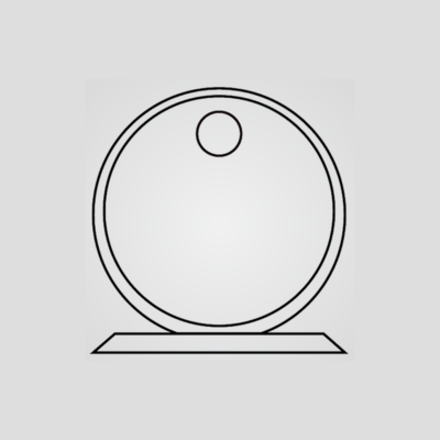 gxp0118 (185x180x12 mm) reloj (mediano) (copia)