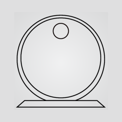 gxp0121 (205x200x12 mm) reloj (grande) (copia)
