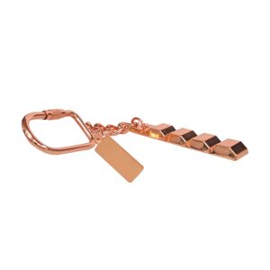 LLAVERO METAL COBRE LINGOTE K51