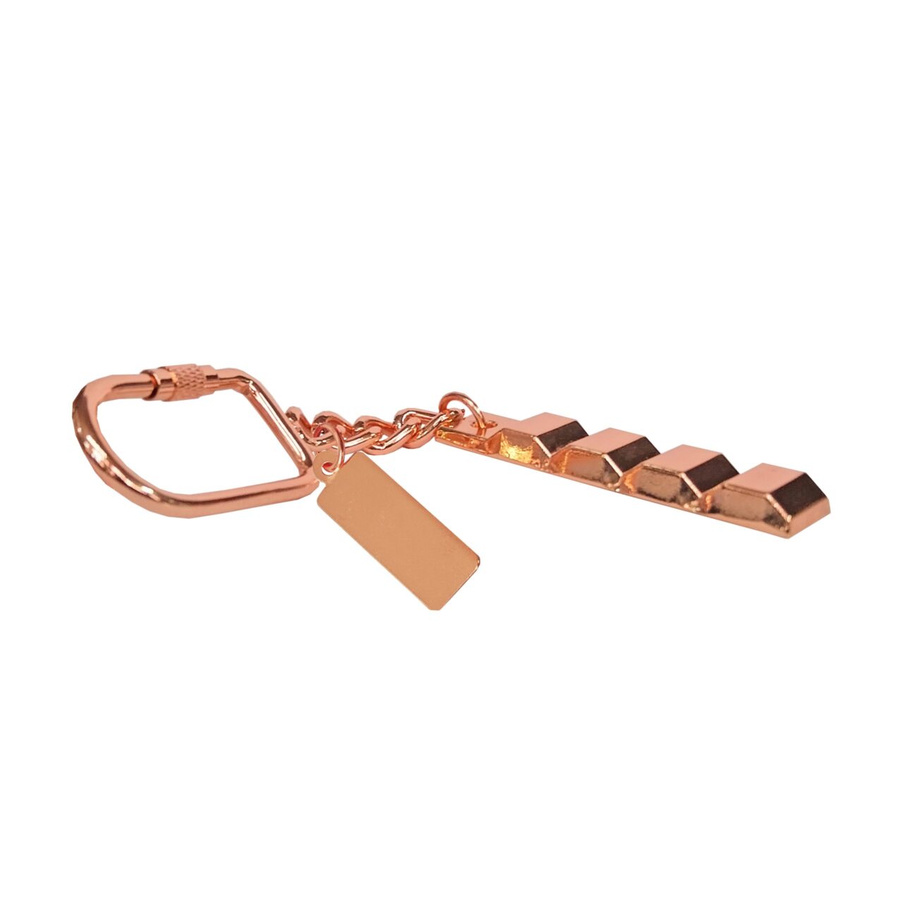 LLAVERO METAL COBRE LINGOTE K51